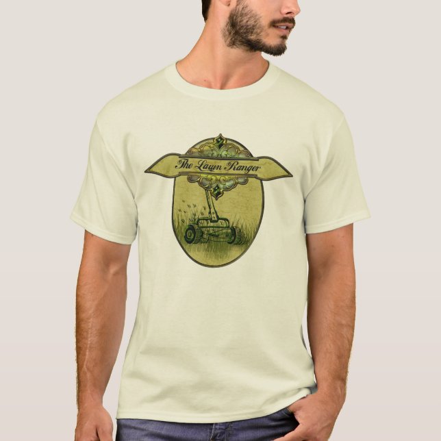 T-shirt A guarda florestal do gramado (Frente)
