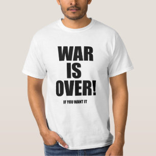 T-shirt A guerra acaba-se