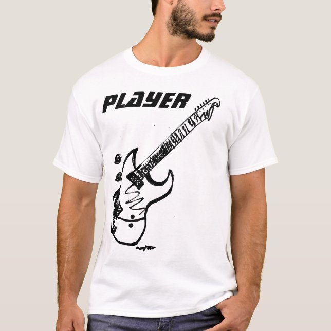 T-shirt A guitarra dos balancins (Frente)