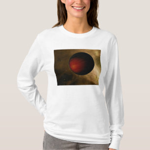 T-shirt A ilustração de um Jupiter quente chamou HD