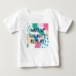 T-shirt A inspiração brilhante IV   acorda a repetição