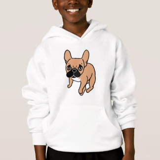 T-shirt A jovem corça preta bonito Frenchie da máscara