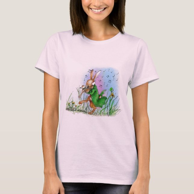 T-SHIRT A LEBRE IRLANDESA (Frente)