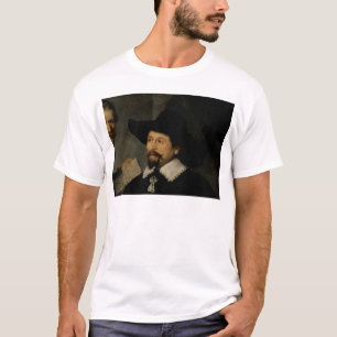 T-shirt A lição da anatomia do Dr. Nicolaes Tulp, 1632 2