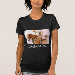 T-shirt A linha de término