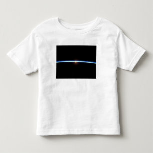 T-shirt A linha fina da atmosfera de terra 2