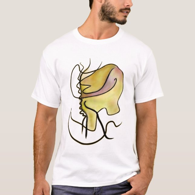 T-shirt A linha monstro! (Frente)