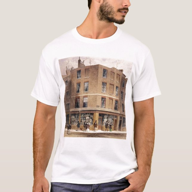 T-shirt A loja de cópias da lua do vereador, (Frente)