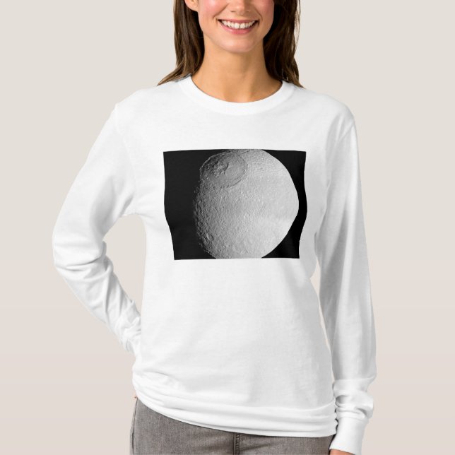 T-shirt A lua de Saturno Tethys 2 (Frente)