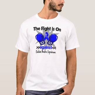 T-shirt A luta está sobre contra a síndrome da barra de