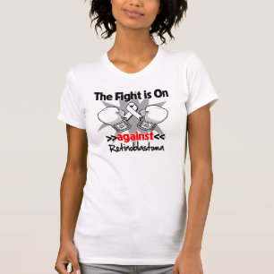 T-shirt A luta está sobre contra Retinoblastoma