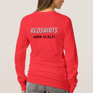 T-shirt A luva longa das mulheres do Redshirt