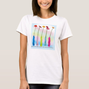 T-shirt A mãe guardara as mãos das suas crianças