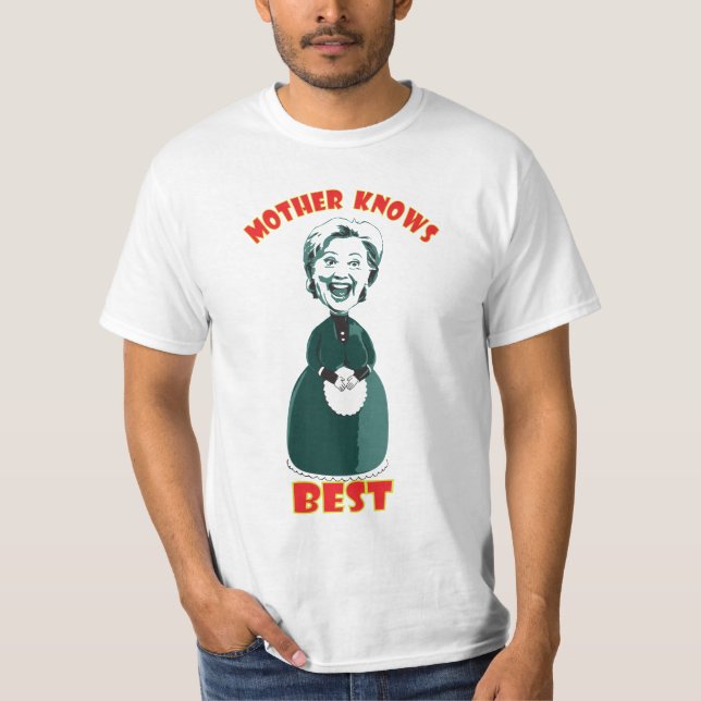 T-shirt A mãe sabe o melhor (Frente)