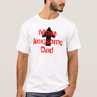 T-shirt A maioria de pai impressionante