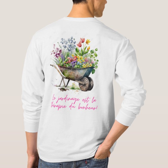 T-shirt à manche (Verso)