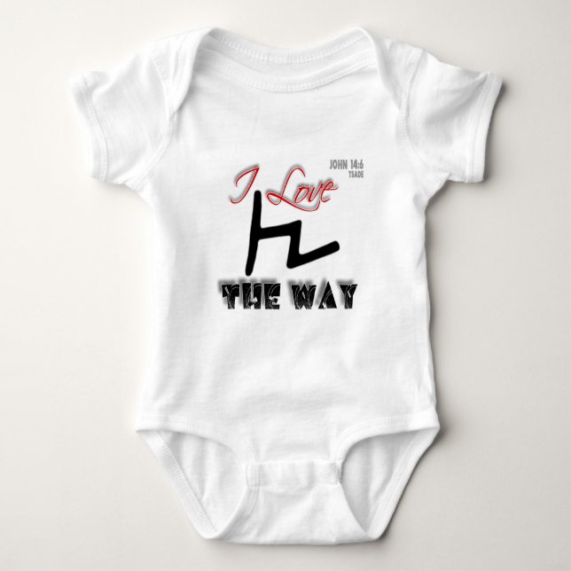 T-shirt A maneira (Tsade) (Frente)