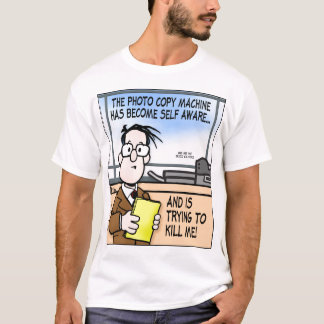 T-shirt A Máquina de Cópia
