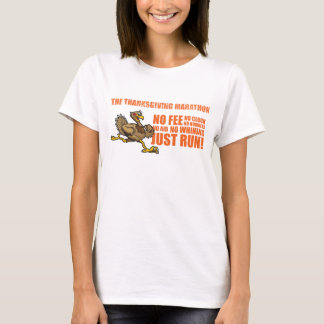T-shirt A maratona da acção de graças