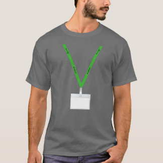 T-shirt A matéria verde das correias escreve seu nome no