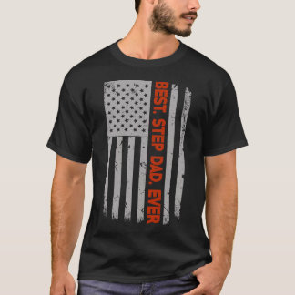 T-shirt A melhor bandeira dos E.U. do pai da etapa nunca