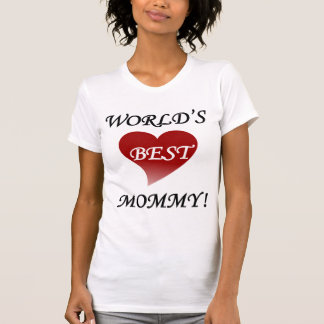 T-SHIRT A MELHOR MAMÃE DO MUNDO