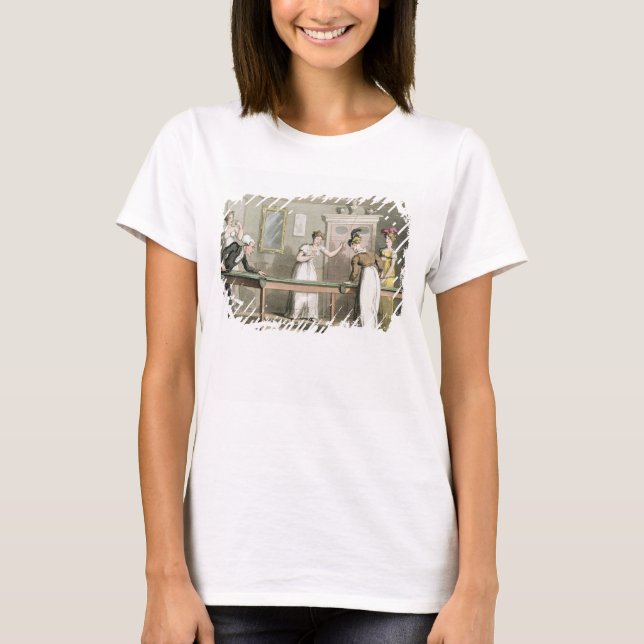 T-shirt A Mesa Billiard, do Tour do Dr. Syntax em (Frente)