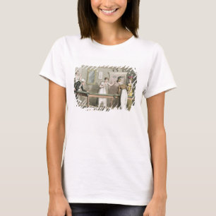 T-shirt A mesa de bilhar, 'da excursão do Dr. Sintaxe