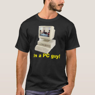 T-shirt A mostra de Paige Campbell "eu sou uma cara do PC!