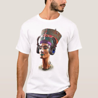 T-shirt A música não tem nenhum limite, Nefertiti