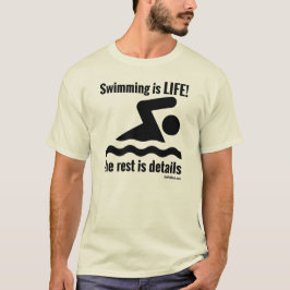 T-shirt A natação é VIDA!