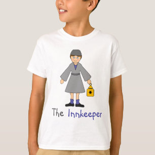 T-shirt A natividade das crianças -- Innkeeper de