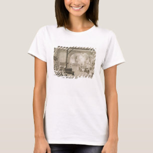 T-shirt A oficina de um tintureiro de seda, 'do DES de