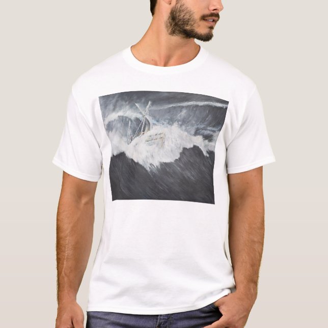 T-shirt A onda gigantesca (Frente)
