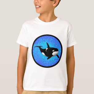 T-SHIRT A ORCA GRACIOSA