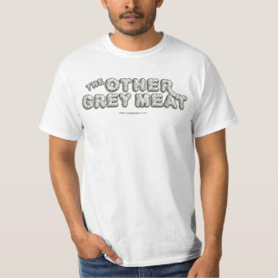 T-shirt A outra carne cinzenta