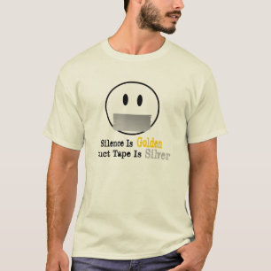 T-shirt A PALAVRA É DE PRATA E O SILÊNCIO É DE OURO a f