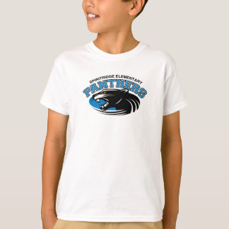 T-shirt A pantera clássica caçoa o T (branco)