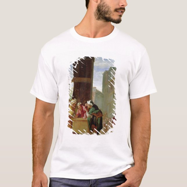 T-shirt A parábola da pérola preciosa (Frente)