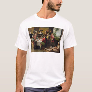T-shirt A parábola do homem rico e do Lazarus
