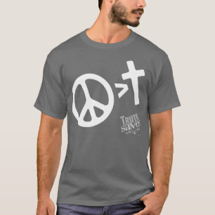 T-shirt A paz é maior