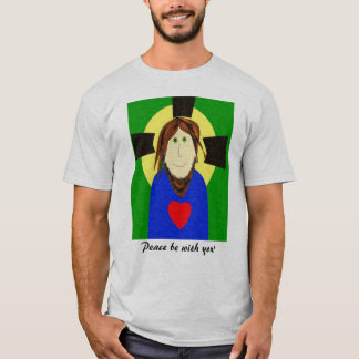 T-shirt A paz seja com você
