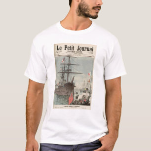 T-shirt A pequena frota francesa em Portsmouth