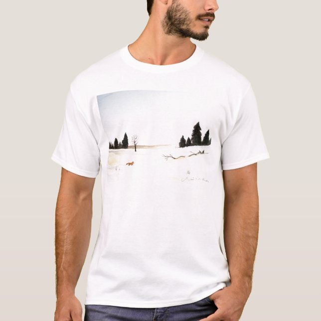 T-shirt A Pequena Raposa (Frente)