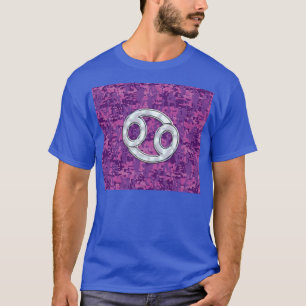T-shirt A pérola gosta do sinal do zodíaco do cancer em