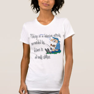 T-shirt A pesca é uma ilusão