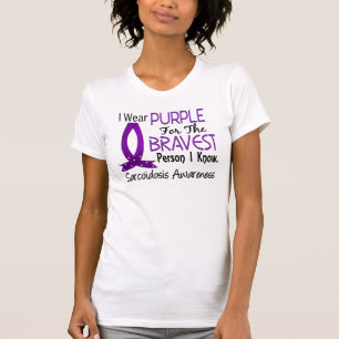 T-shirt A pessoa a mais brava eu sei o Sarcoidosis