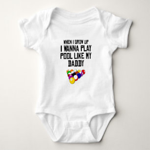 T-shirt A piscina gosta de meu pai