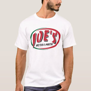 T-shirt A pizza & a massa de Joe