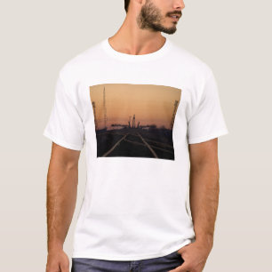 T-shirt A plataforma de lançamento de Soyuz